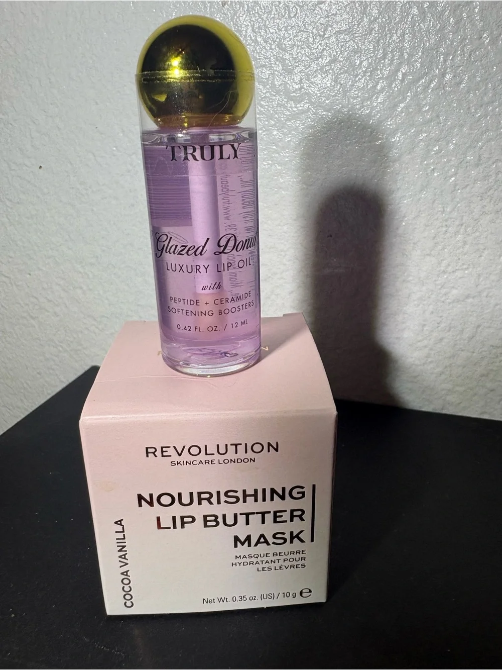 Truly Glazed Donut Luxury Lip Oil & Revolution Lip Butter